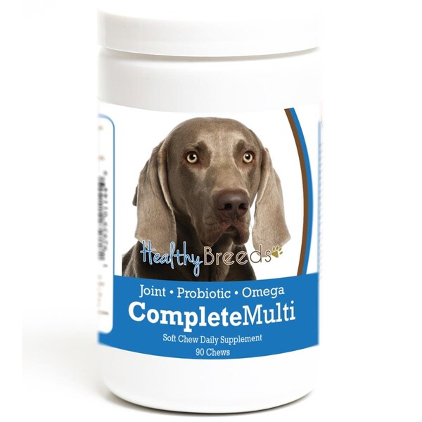 Pamperedpets Weimaraner all in one Multivitamin Soft Chew, 90PK PA3489911 - main